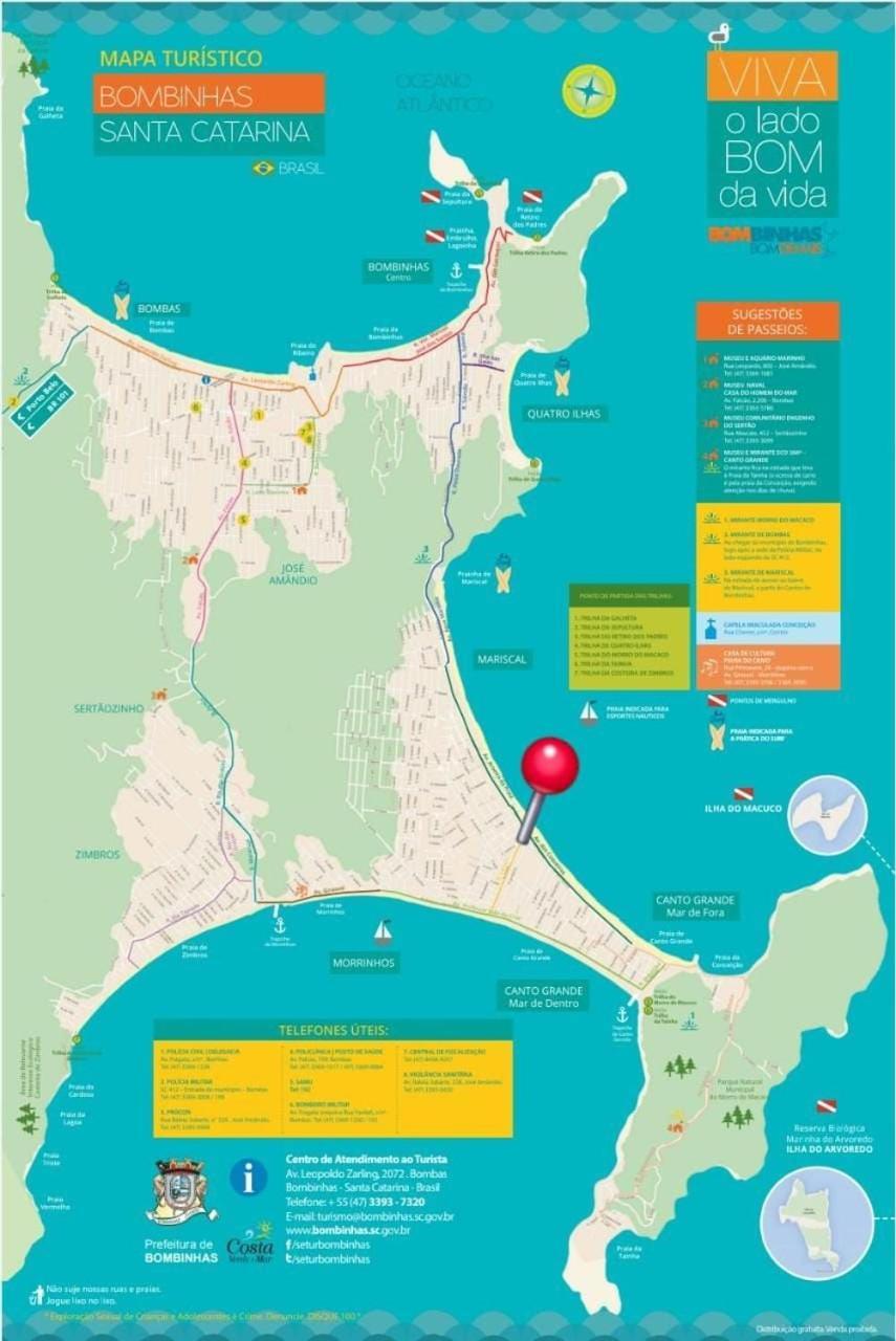 Apto Praia De Mariscal E Canto Grande Bombinhas Sc - Canela Flats 02 Διαμέρισμα Εξωτερικό φωτογραφία